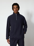 Half Zip Up Sweatshirt