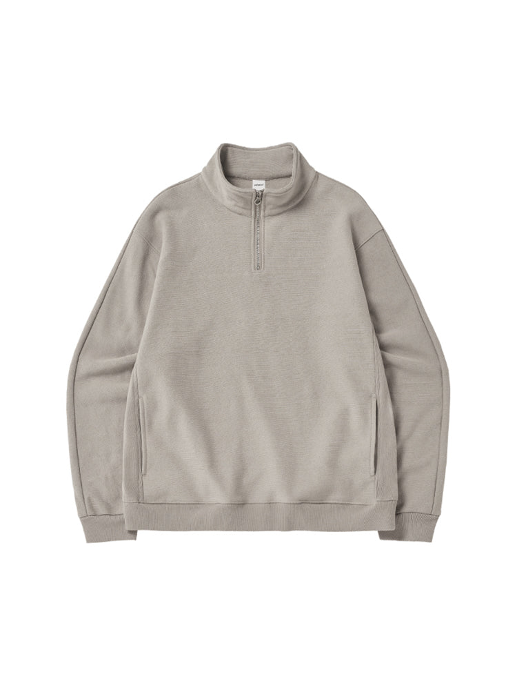 Half Zip Up Sweatshirt