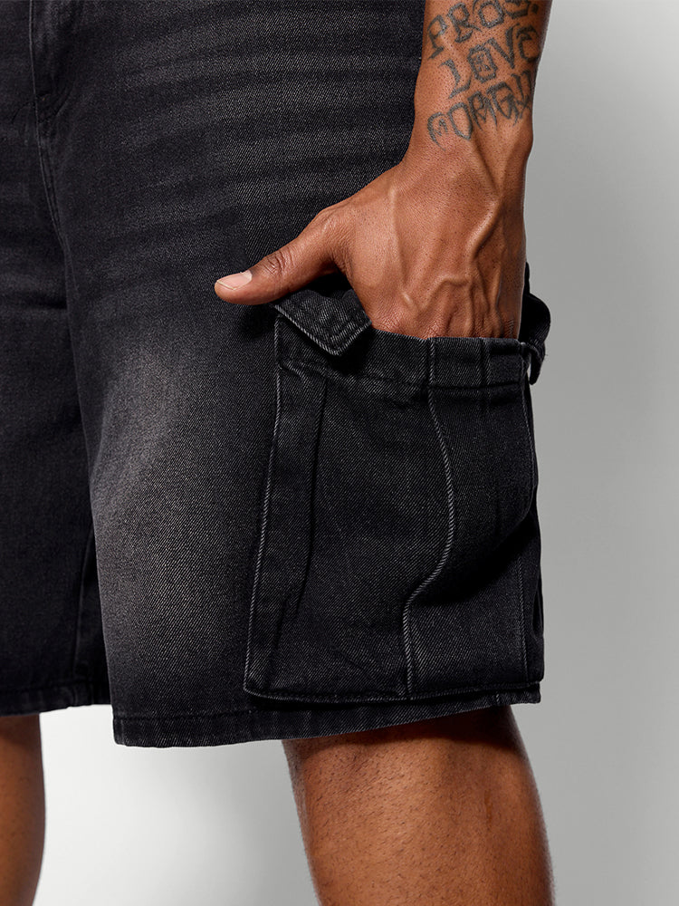 INFLATIONSTREET Baggy Cargo Jorts