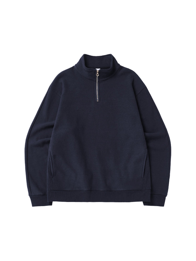 Half Zip Up Sweatshirt