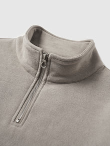 Half Zip Up Sweatshirt